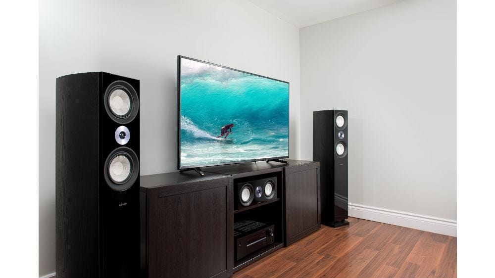 Fluance XL8 Reference Series Speakers with Tower Speakers and Center Channel