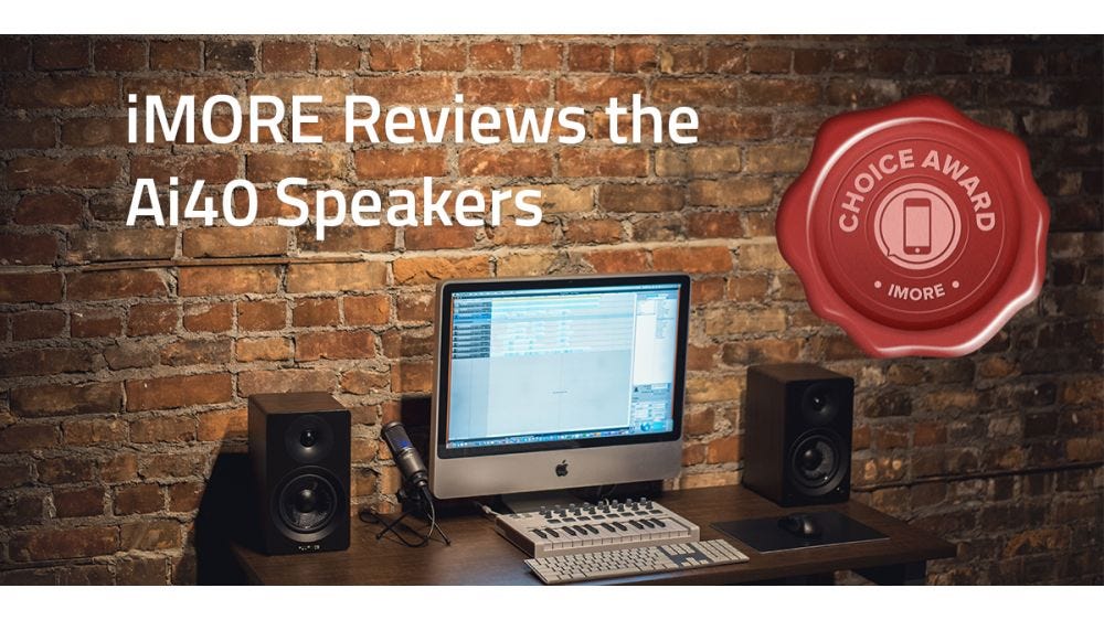 Ai40 Powered Bookshelf Speaker Review by iMore