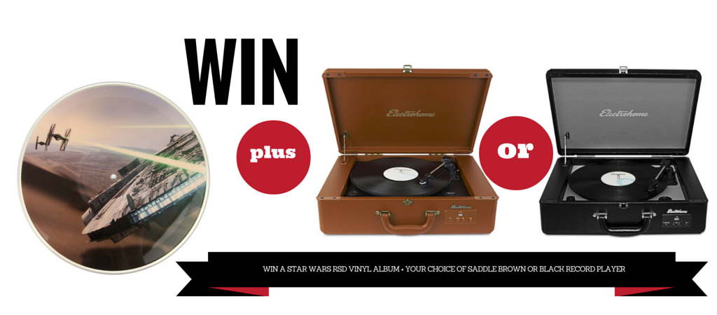 Electrohome Portable Record Players Star Wars Prize Pack