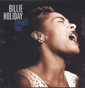 billie holiday strange fruit vinyl record album