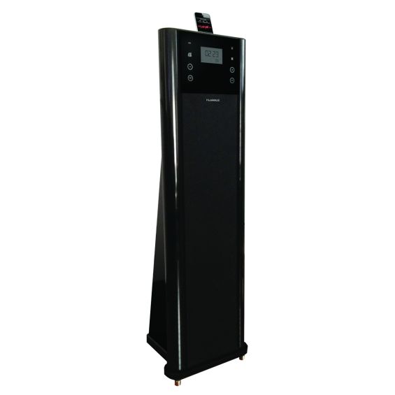 High Performance 2.1 Wood Tower Speaker Dock for iPod iPhone