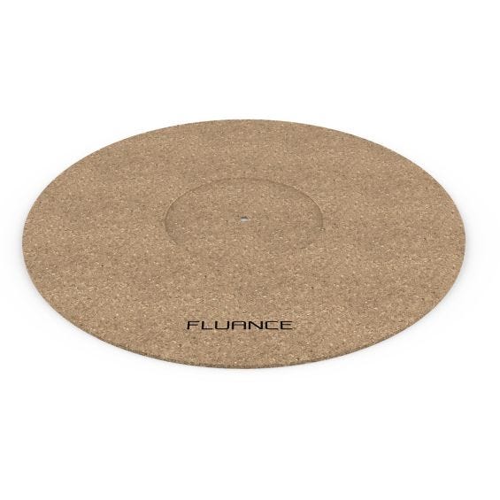 Cork mat sales turntable