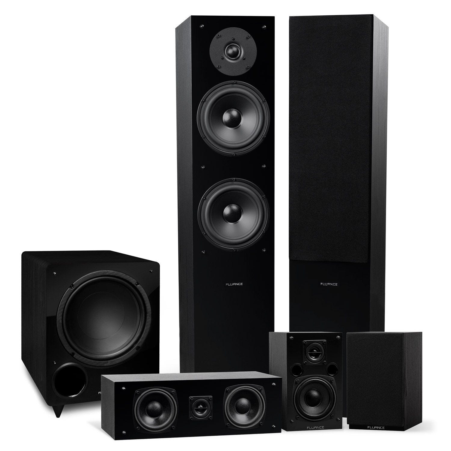Elite High Definition Surround Sound Home Theater 5.1 Channel Speaker System image
