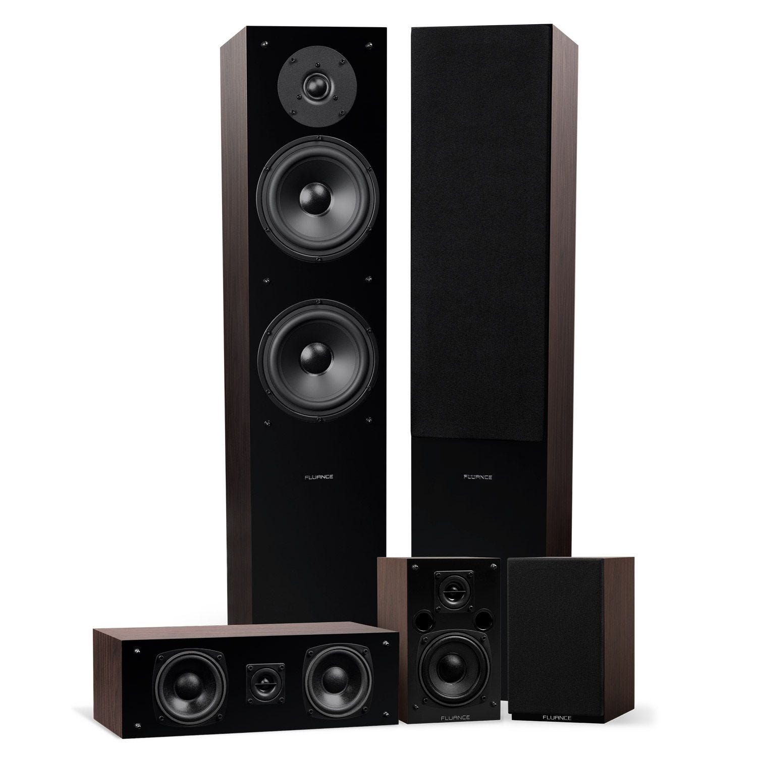 Elite High Definition Surround Sound Home Theater 5.0 Channel Speaker System image