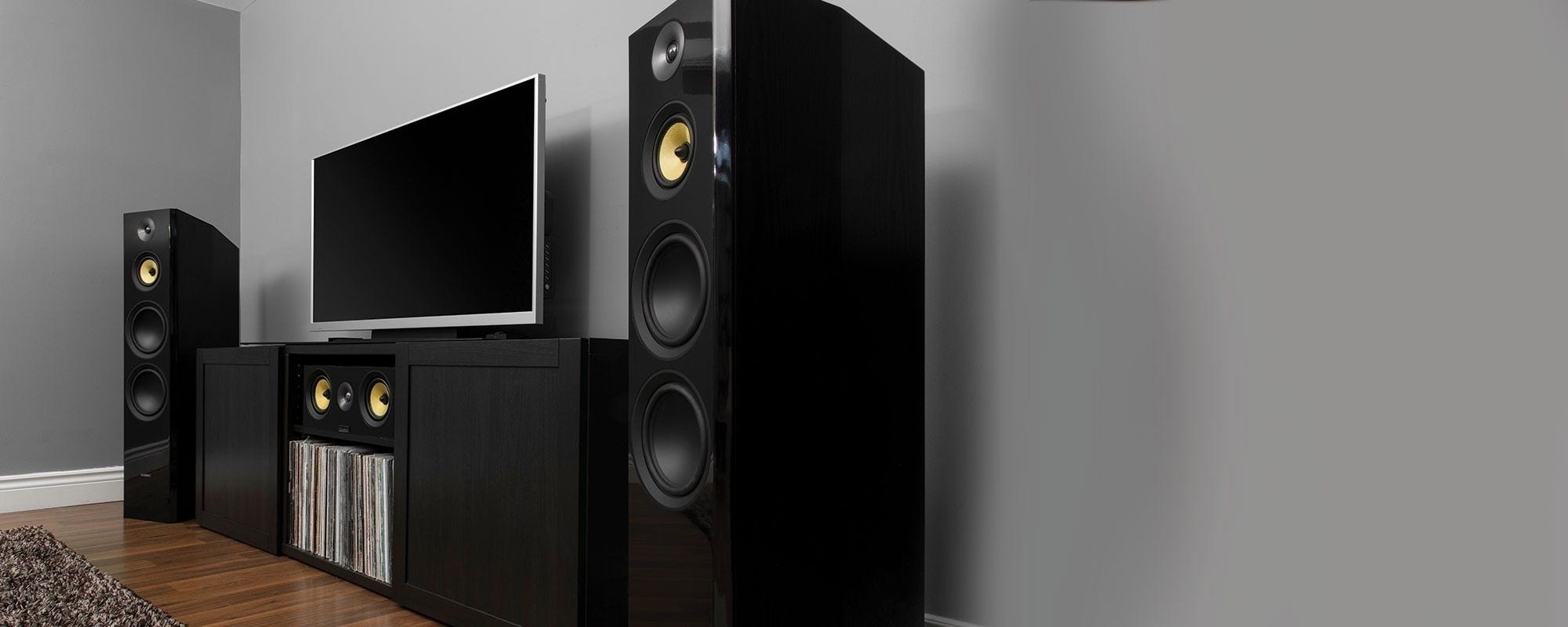 Signature HiFi 3-Way Floorstanding Speakers