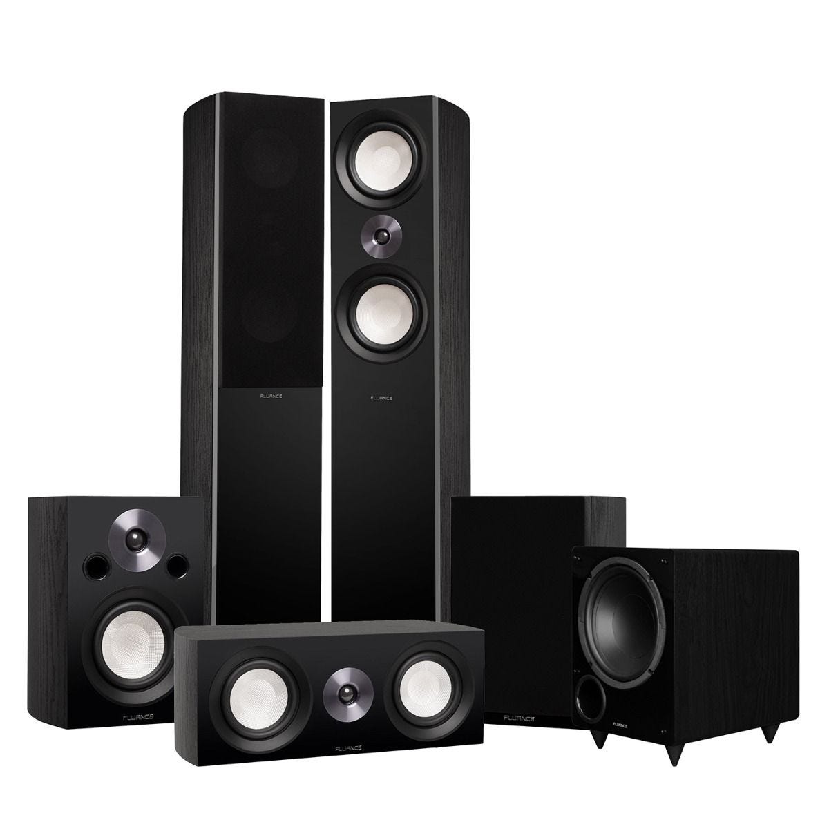 Reference Surround Sound Home Theater 5.1 Channel Speaker System with DB10 Subwoofer image