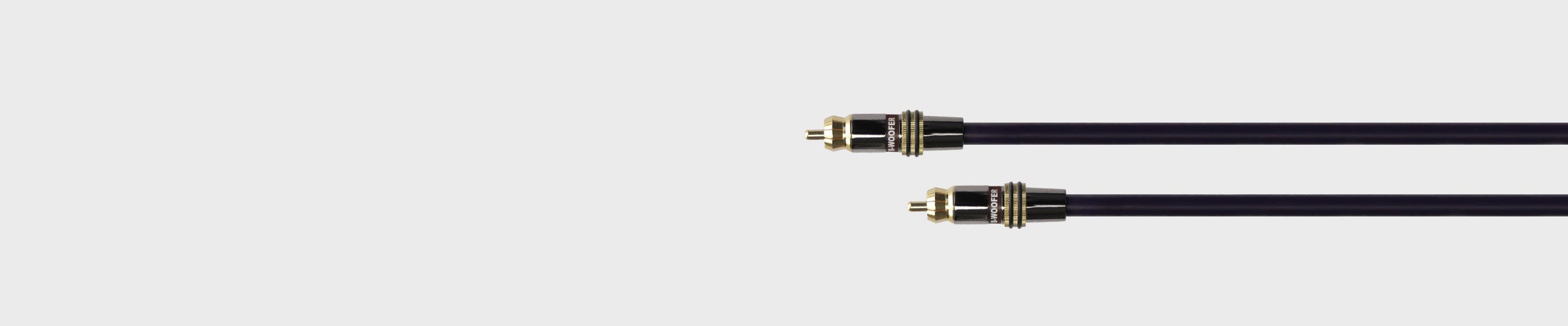 Ultimate Performance Subwoofer Cable Ultimate Performance Subwoofer Cable